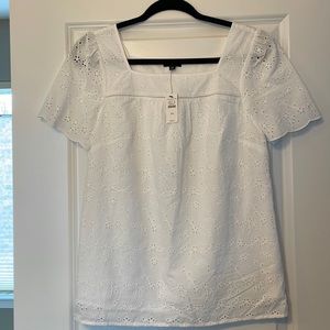 Talbots Linen Top